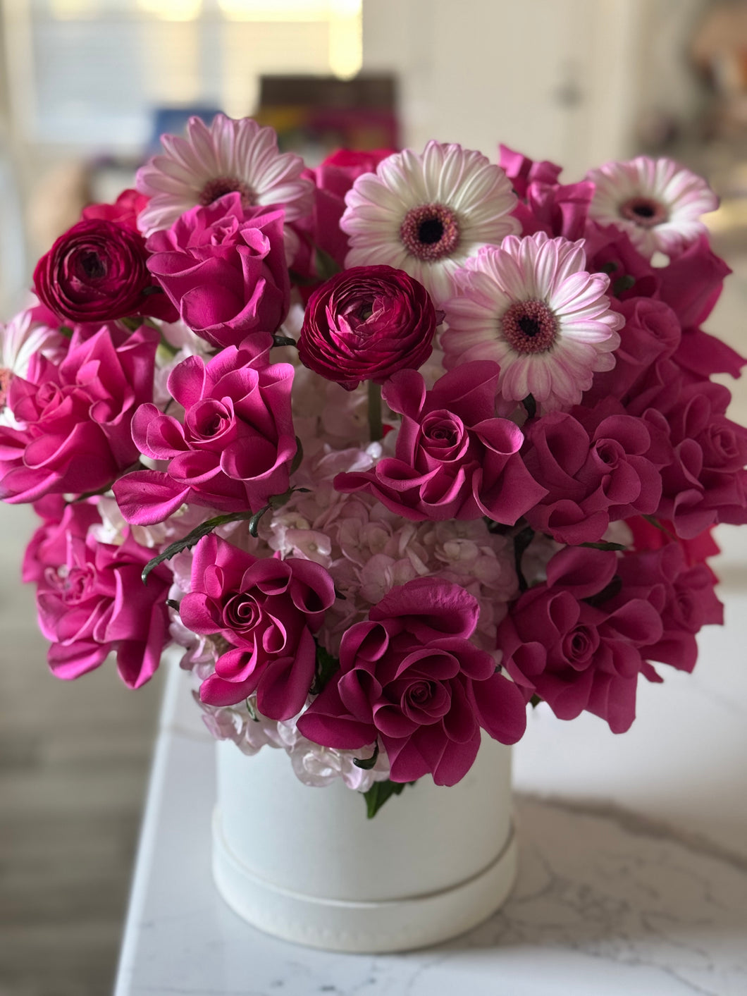 Fusia Pinks Blooms